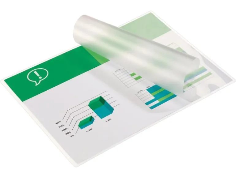 GBC Laminierfolie Document A4, 125 mic, 25 Stück, glänzend