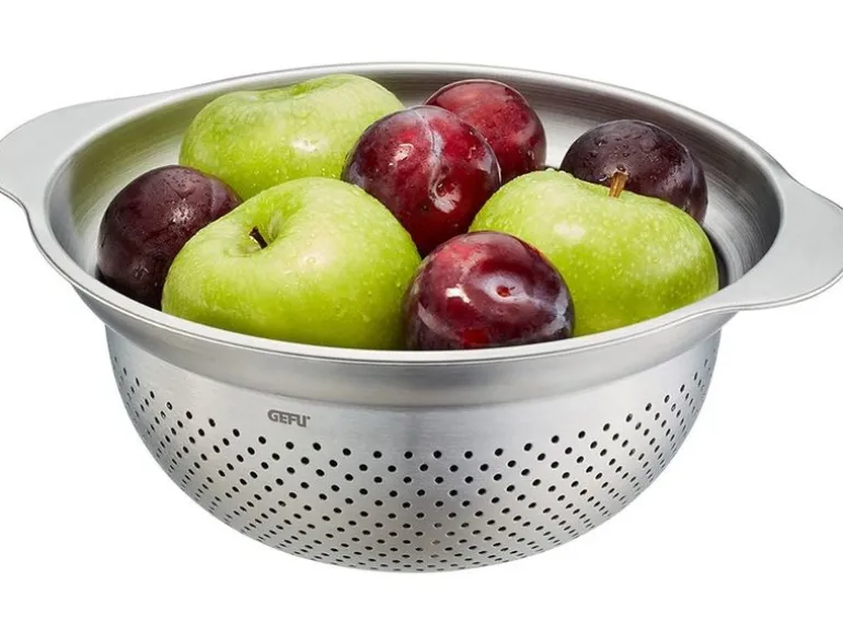 GEFU Abtropfsieb Premio Ø 23 cm, Silber