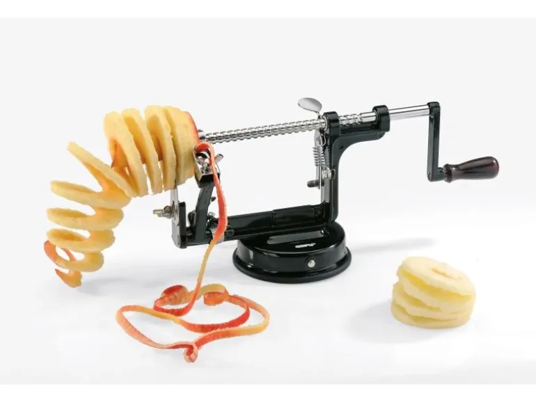 GEFU Apfelschäler 3 in 1 Delicio Schwarz