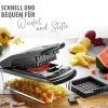 GEFU Gemüseschneider Treppo Transparent/Schwarz