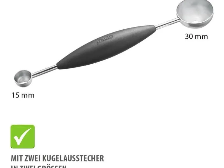 GEFU Kugelausstecher BOLINO Ø 15 mm und 30 mm