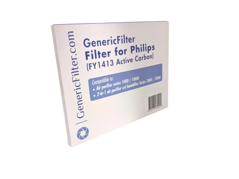 GenericFilter Ersatzfilter für Philips FY1413 Aktivkohlefilter 2 Stück