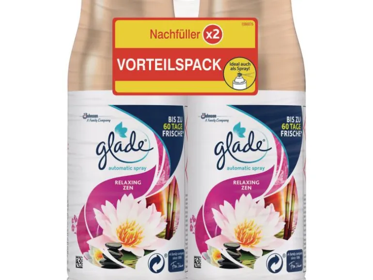 Glade Automatic Spray Relaxing Zen Nachfüller Duo 2x 269 ml