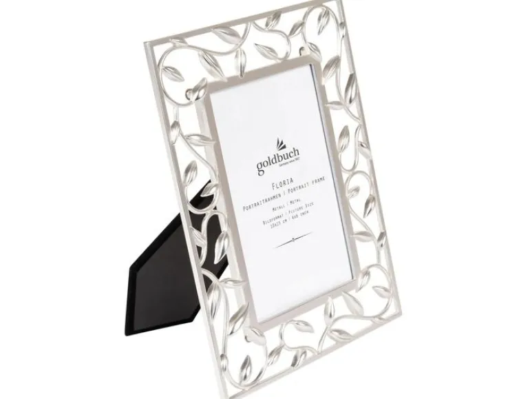 Goldbuch Bilderrahmen Floria Silber, 10 x 15 cm