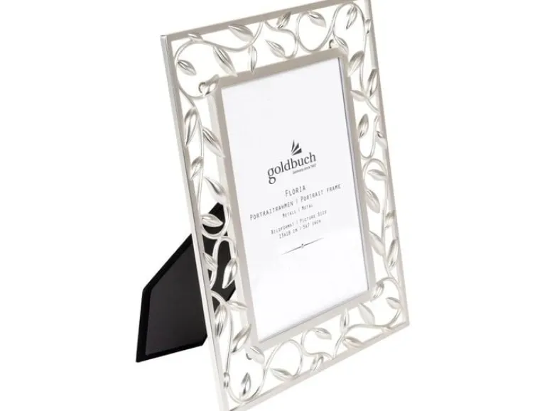 Goldbuch Bilderrahmen Floria Silber, 13 x 18 cm