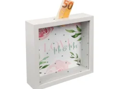 Goldbuch Spardose Mr. & Mrs. 18 x 18 cm