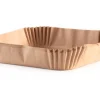 GOURMETmaxx Backpapier 100 Stück, 16 x 16 x 4.5 cm