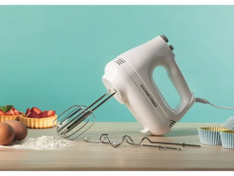 GOURMETmaxx Handmixer Weiss