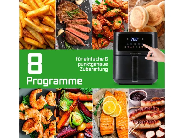 GOURMETmaxx Heissluft-Fritteuse AirGenius S 4.5 l