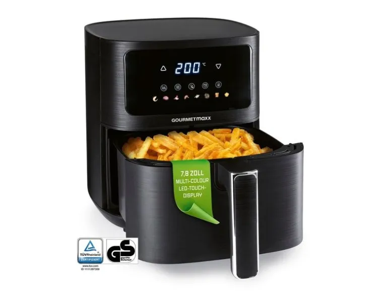 GOURMETmaxx Heissluft-Fritteuse AirGenius S 4.5 l