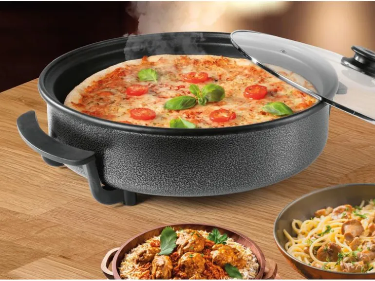GOURMETmaxx Pizza Pfanne 12316 1500 W
