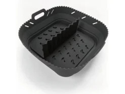 GOURMETmaxx Silikonform 21 x 21 x 8 cm, Anthrazit