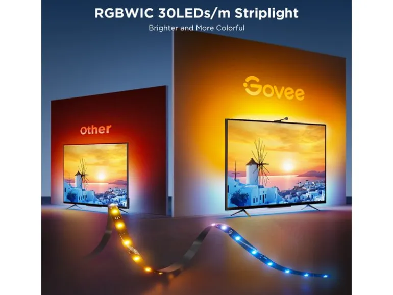 Govee Envisual TV Backlight 3S Netflix Version, RGBICW, 55"-65"