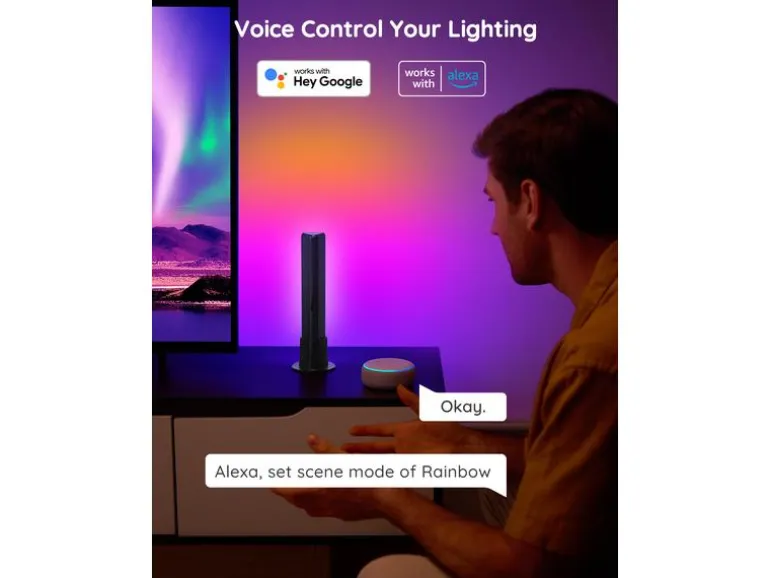 Govee Lichtbalken Flow Plus, RGBICWW, WiFi + Bluetooth