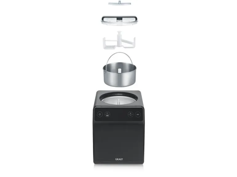 Graef Glacemaschine IM 706 2 l, Schwarz