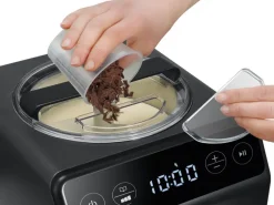 Graef Glacemaschine IM 706 2 l, Schwarz