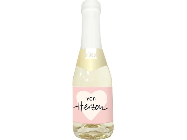 Grafik Werkstatt Hugo-Flasche von Herzen 0.2 l