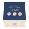 Grafik Werkstatt Message in a Box Lächeln