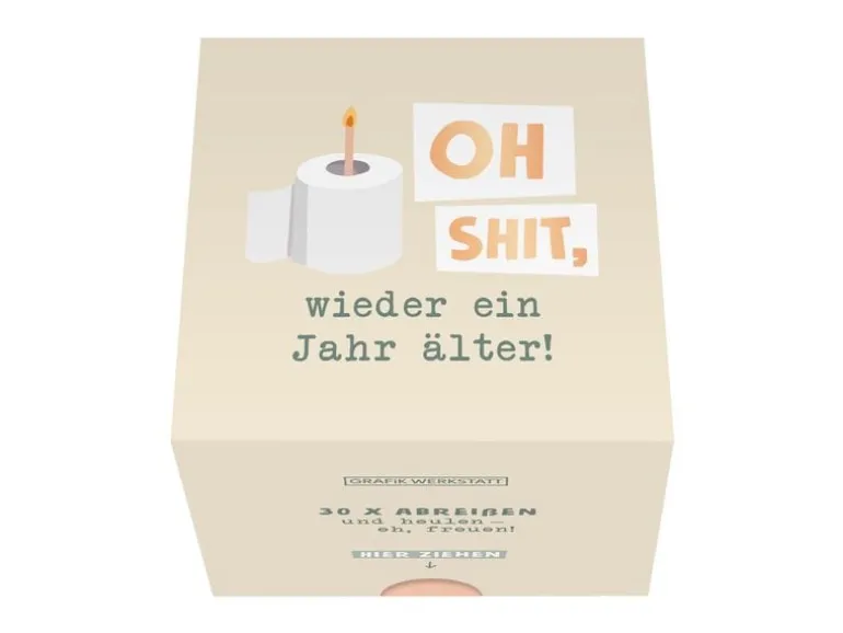 Grafik Werkstatt Message in a Box Oh shit