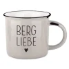 Grafik Werkstatt Vintage Becher Bergglück Bergliebe