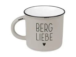 Grafik Werkstatt Vintage Becher Bergglück Bergliebe