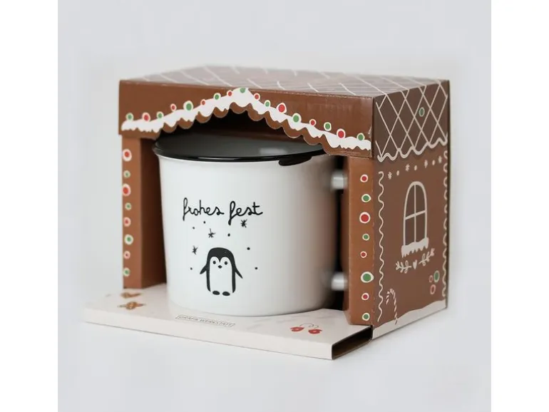Grafik Werkstatt Vintage Becher Weihnachten, frohes fest