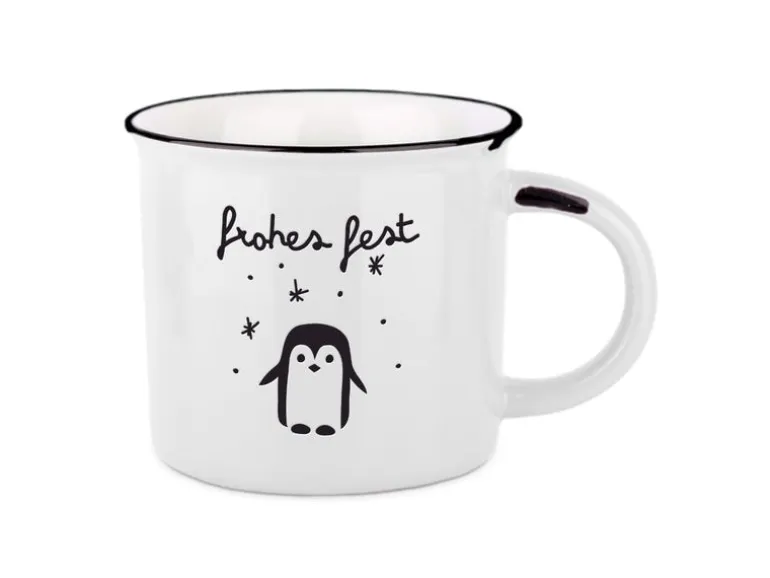 Grafik Werkstatt Vintage Becher Weihnachten, frohes fest