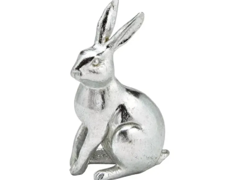 G. Wurm Hase Silber