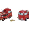 G. Wurm Spardose Feuerwehrwagen 10 x 17 x 11 cm
