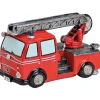 G. Wurm Spardose Feuerwehrwagen 8 x 16 x 10 cm