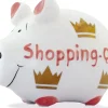 G. Wurm Spardose Shopping Queen 12.5 x 9 x 9 cm