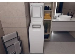 Haier Waschmaschine HW90-BPD13386U-S Oben (Toplader)