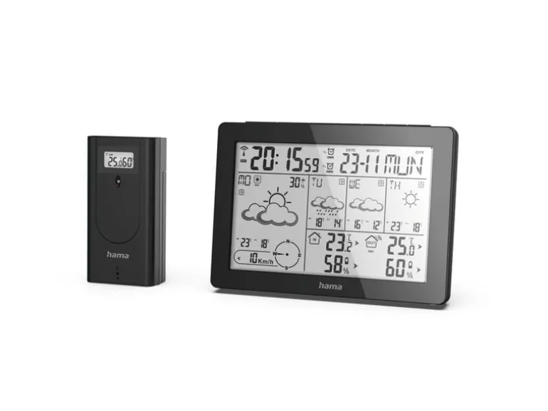 Hama Wetterstation Meteotime, Schwarz