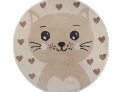 Hanse Home Spielteppich Cat 140 cm, Beige