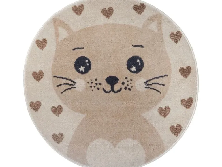 Hanse Home Spielteppich Cat 140 cm, Beige