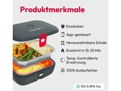 HeatsBox Lunchbox Style+ Grau