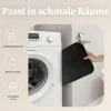 Hennez Wäschekorb Laura 40 l, Anthrazit/Nature