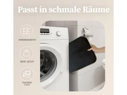 Hennez Wäschekorb Laura 40 l, Anthrazit/Nature