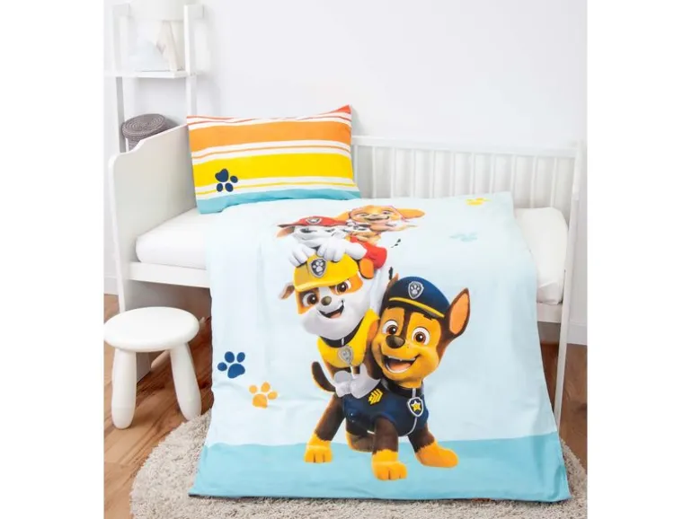 Herding Kinderbettwäsche Paw Patrol 100 x 135 cm + 40 x 60 cm