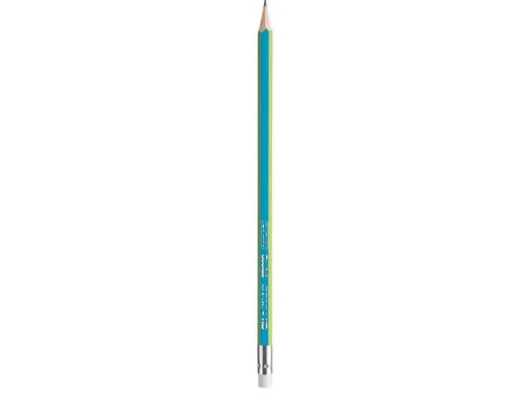 Herlitz Bleistift GREENline Blau-Grün, 4 Stück