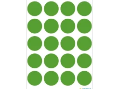 Herma Stickers Klebepunkte Vario Ø 19 mm, Dunkelgrün