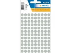 Herma Stickers Klebepunkte Vario Ø 8 mm, Grau