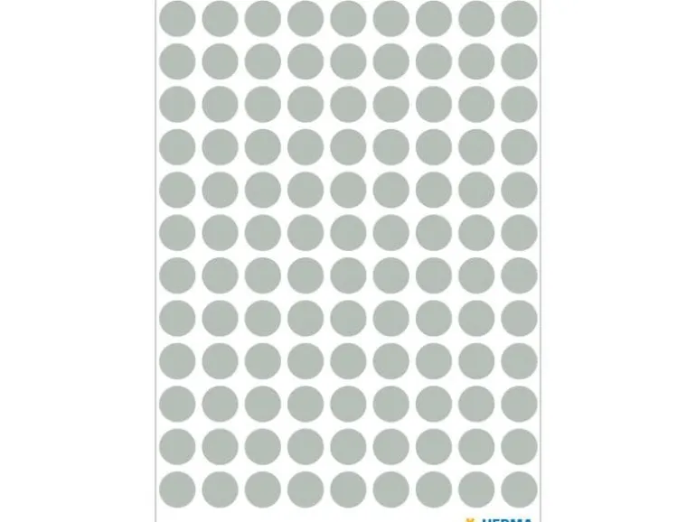 Herma Stickers Klebepunkte Vario Ø 8 mm, Grau