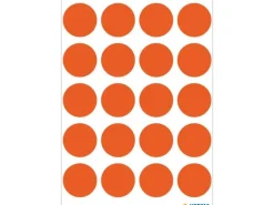Herma Stickers Klebepunkte Vario Ø 19 mm, Rot