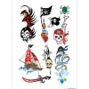 Herma Stickers Tattoos Classic Piraten, 1 Stück