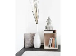 Holz Zollhaus Hocker Sitz- und Aufbewahrungshocker Nature