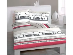 Home Fashion Duvetbezug Satin bedruckt Cosalina 160 x 210 cm
