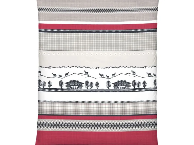 Home Fashion Duvetbezug Satin bedruckt Cosalina 160 x 210 cm