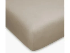 Home Fashion Fixleintuch Jersey Taupe, 180-200 x 200 cm