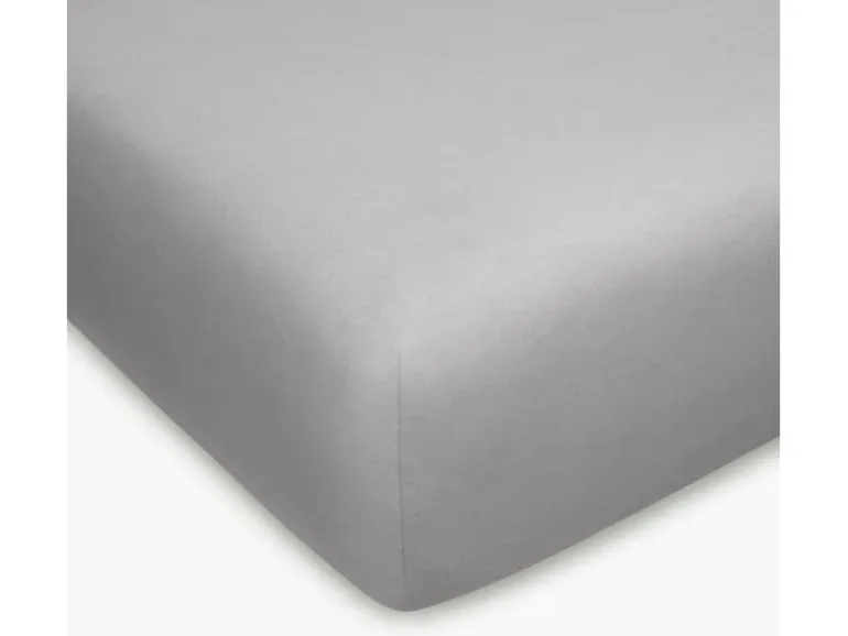Home Fashion Fixleintuch Jersey Silber, 160 x 200 cm